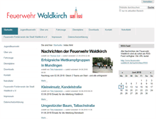 Tablet Screenshot of feuerwehr-waldkirch.de
